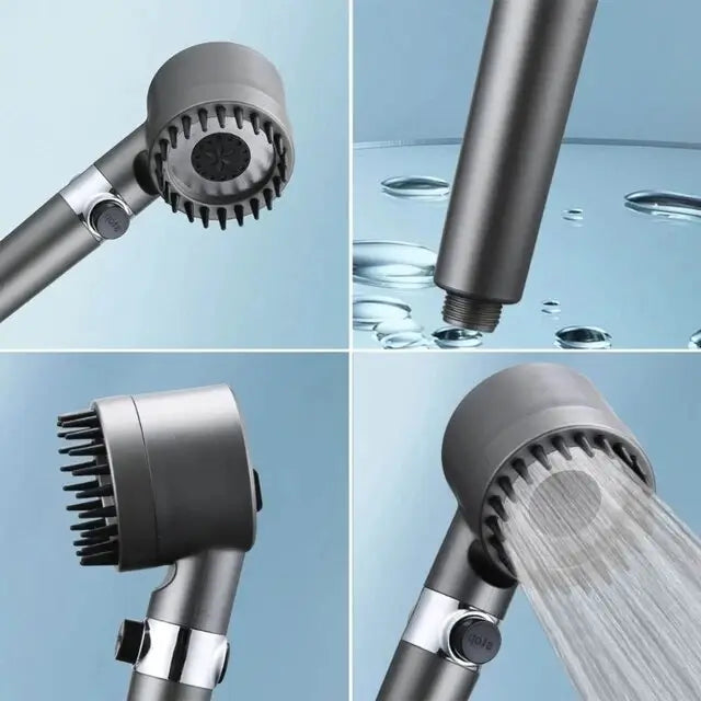 Cabezal de Ducha Turbo Masajeador | AquaBoost™