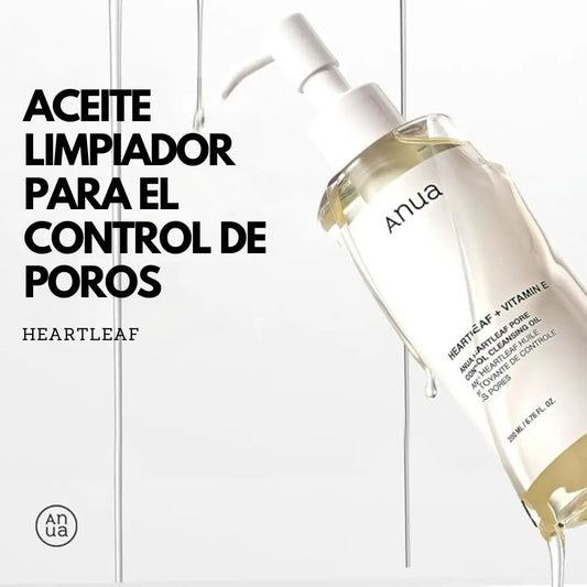 Anua Heartleaf Aceite Limpiador | Adios a puntos negros e Imperfecciones